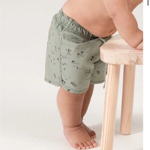 Rylee + Cru Toddler 12-18 Months Beach Town Swim Trunks Shorts